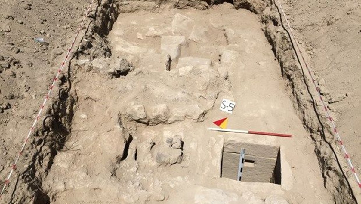 Niğde Tyana Antik Kenti’nde Roma dönemine ait mermerden kadın figürü bulundu