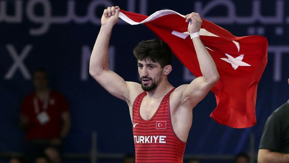 SON DAKİKA: Akdeniz Oyunları: Güreşte iki altın madalya