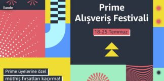 Amazon’un en büyük alışveriş etkinliği,Prime Alışveriş Festivali başladı!