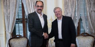Cumhurbaşkanlığı Sözcüsü Kalın, ABD’li Senatör Graham ile görüştü