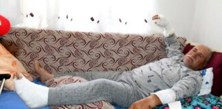 ‘Ördek’ kavgasında Kıbrıs gazisini dövdü