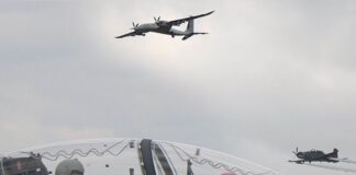 Akıncı ile Hürkuş kol uçuşu yaptı