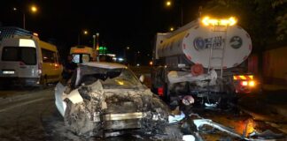 Bursa’da 4 araçlık zincirleme kaza: 1’i ağır 4 yaralı