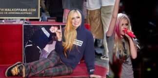 Avril Lavigne Hollywood Şöhretler Kaldırımı’nda yıldız sahibi oldu