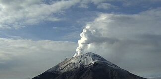 Popocatepetl Yanardağı’nda son 8 günde üçüncü patlama