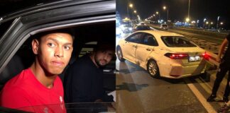 Trabzonsporlu Lahtimi trafik kazası geçirdi