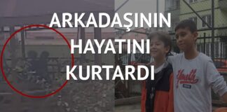 Boğazına şeker kaçan arkadaşını Heimlich manevrasıyla kurtardı