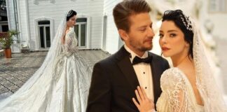 Merve Boluğur ve Mert Aydın evlendi
