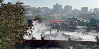 Bayrampaşa Sebze Meyve Hali’nde yangın