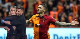 Icardi Galatasaray-Beşiktaş maçında gol atarken Wanda Nara TV’de dans etti