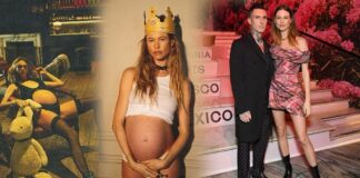 Üçüncü çocuğuna hamile olan Behati Prinsloo’dan yeni pozlar