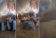 Mezuniyet partisinde dans pisti çöktü: 29 yaralı