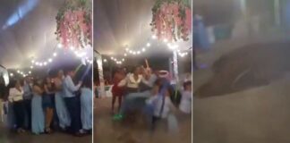 Mezuniyet partisinde dans pisti çöktü: 29 yaralı