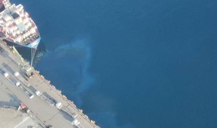 İzmit Körfezi’ni kirleten gemiye 12 milyon 596 bin lira ceza kesildi