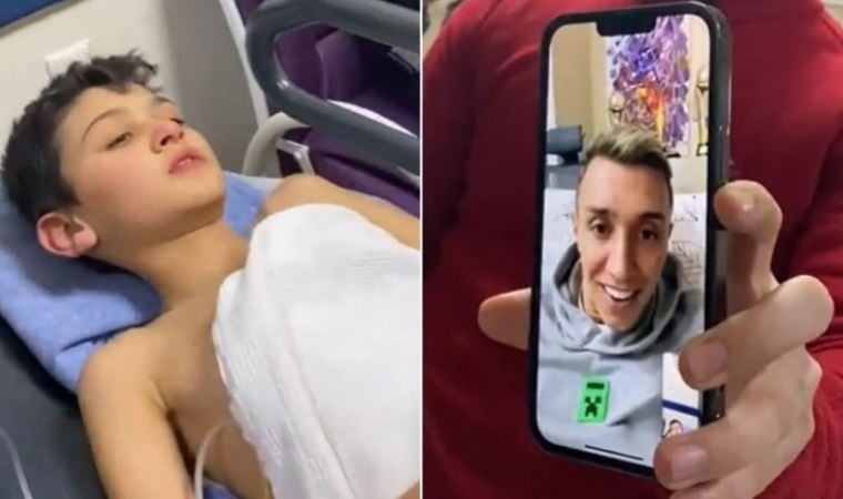 Fernando Muslera’dan 156 saat enkaz altında kalan Semih’e destek