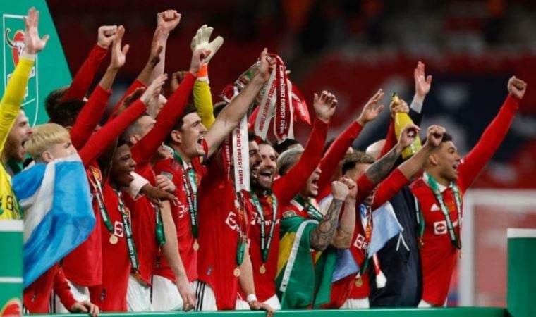 İngiltere Lig Kupası’nda şampiyon Manchester United oldu