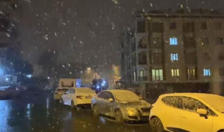 İstanbul’da kar yağışı başladı