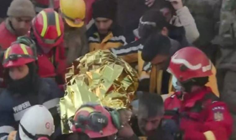 Son Dakika: Kahramanmaraş merkezli depremde 7. günün ilk mucizesi