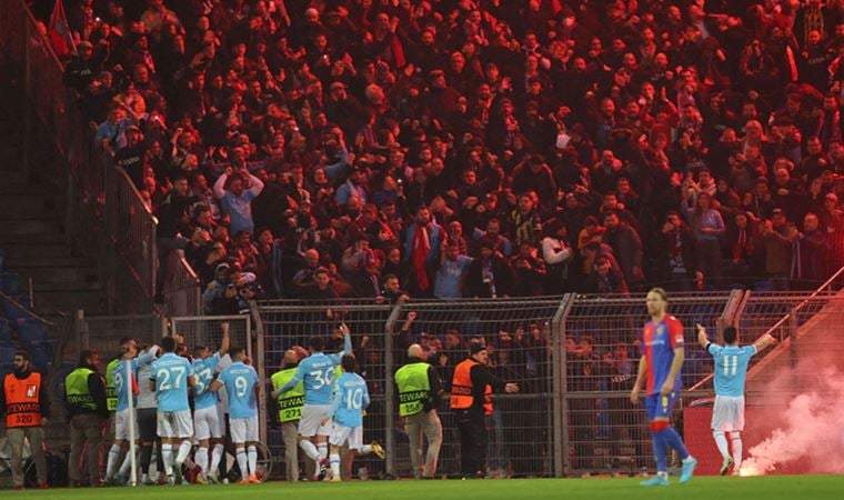 Trabzonspor’dan, İsviçre’de takımı yalnız bırakmayan 15 bin futbolsevere teşekkür