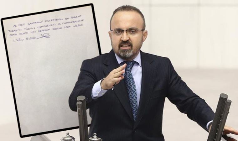 Adaylık konusunda ‘ironi’ yapan AKP’li Bülent Turan için 100 bin imza kampanyası başlatıldı