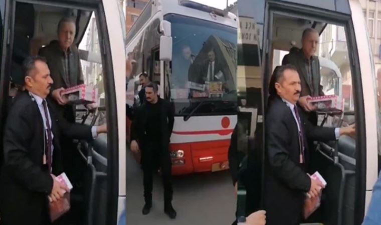 Erdoğan depremzedelere oyuncak atmıştı: ‘Tasvip edilmeyecek bir kare’