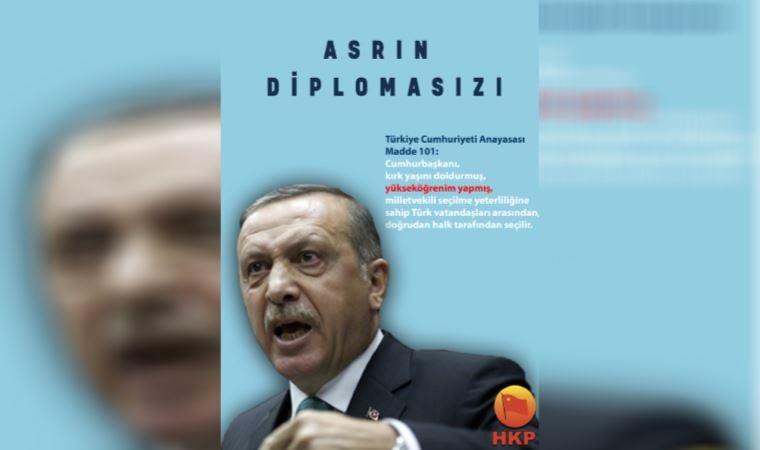 HKP’den Erdoğan’a: Asrın diplomasızı