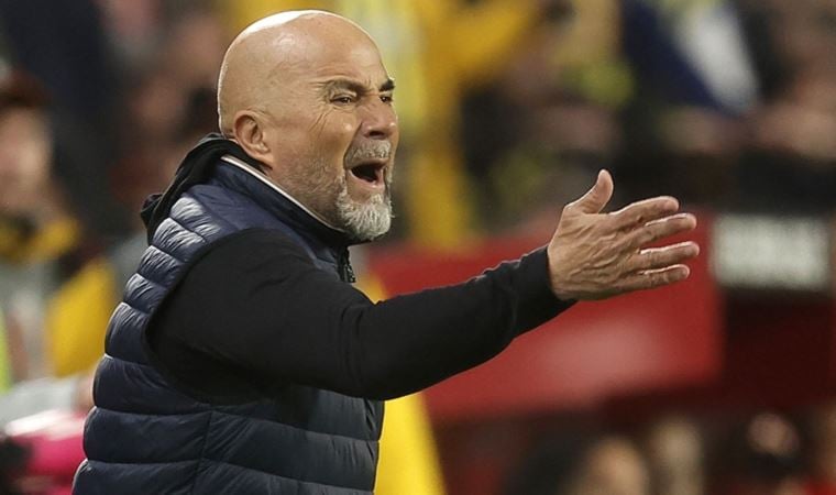 Sevilla Teknik Direktörü Jorge Sampaoli’den Kadıköy yorumu: ‘Taraftar baskısı oldukça fazla’