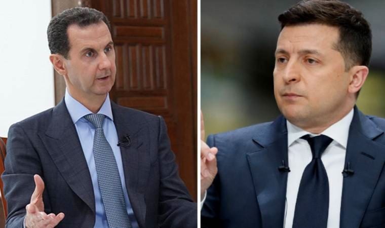 Zelenski, Suriye Devlet Başkanı Esad’a yaptırım uyguladı