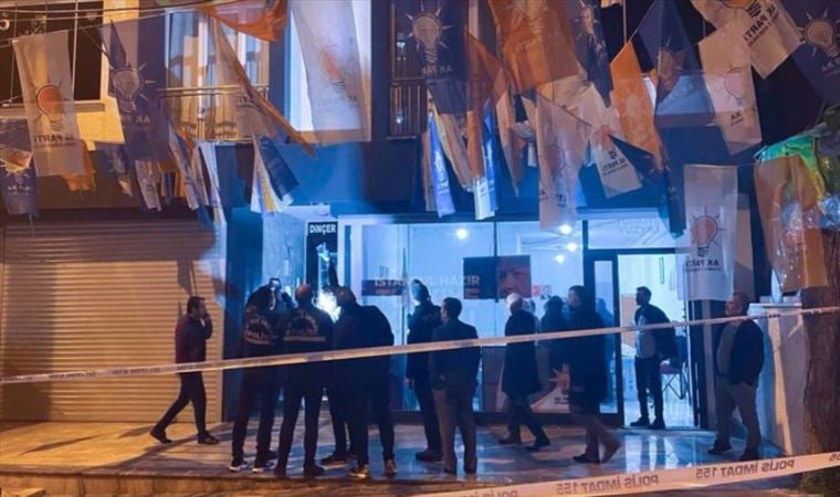 AKP’nin Bahçelievler’deki seçim bürosuna silahlı saldırı girişimi