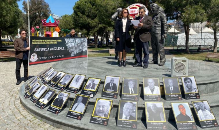 Pandemide ölen sağlık çalışanları anıldı: ‘Kötü yönetim öldürdü’