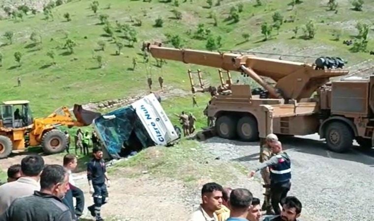 Son Dakika… Şırnak’ta kaza: 2 asker şehit oldu, 45 yaralı