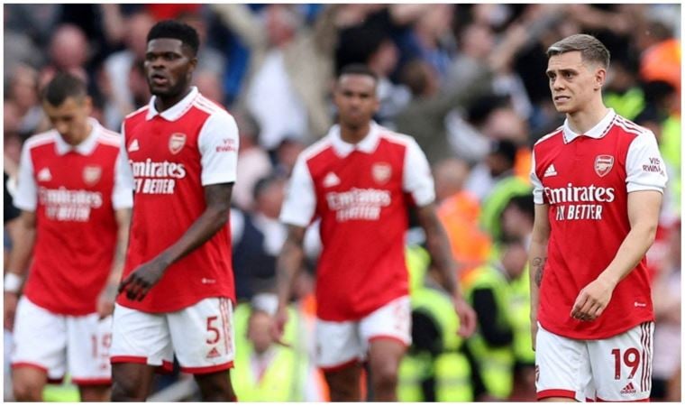 Arsenal’a şampiyonluk yarışında büyük darbe! Arsenal 0 – 3 Brighton (Maç sonucu)