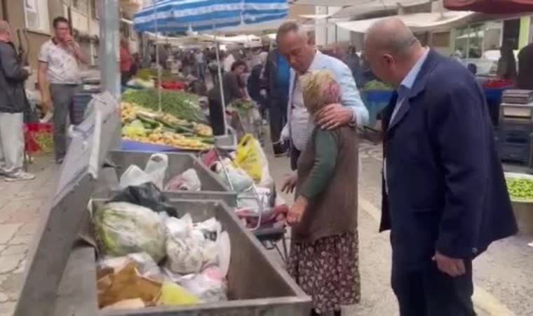 CHP’li Alptekin: 83 yaşındaki bir teyze çöpten yiyecek topluyor!