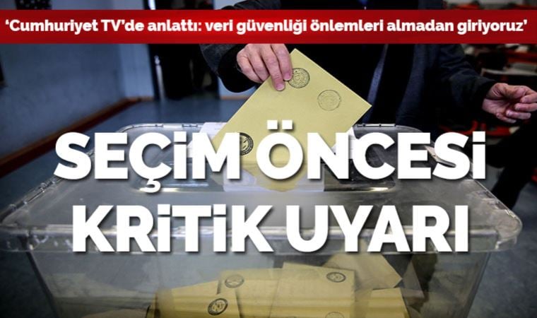 EMO’dan seçimlere saatler kala uyarı: ‘Veri güvenliği önlemleri almadan giriyoruz’