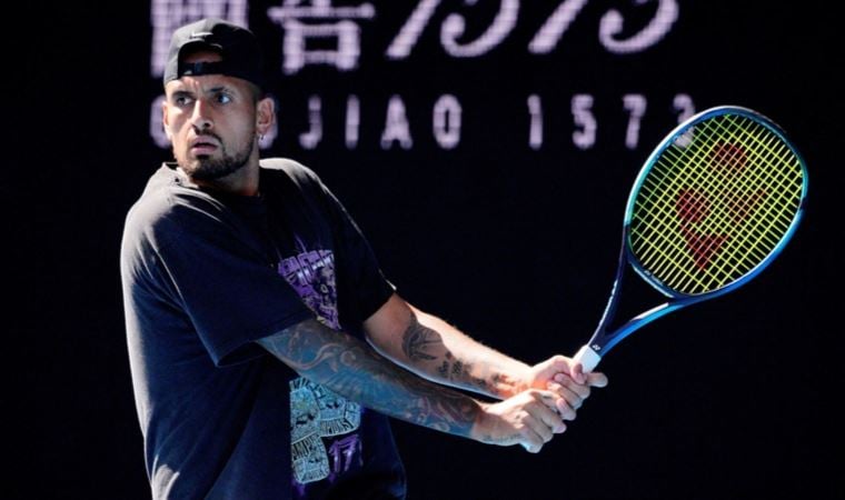 Fransa Açık öncesi Nick Kyrgios’tan kötü haber!