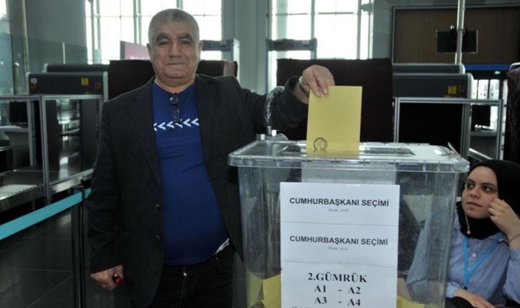 İstanbul Havalimanı’nda 2 günde 3 bini aşkın seçmen oy kullandı