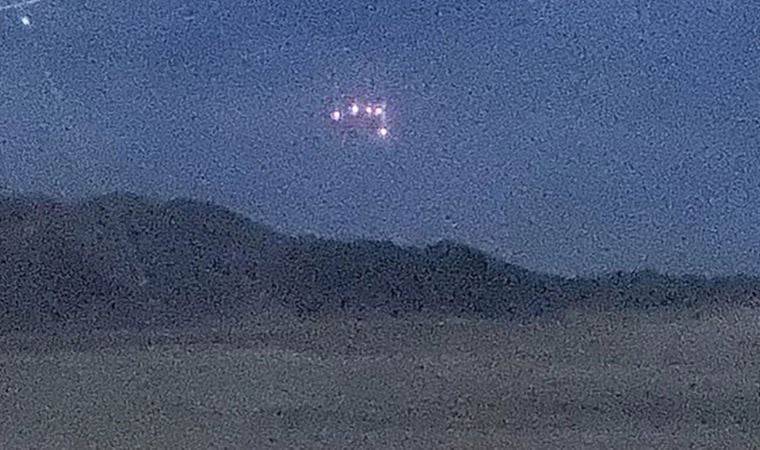 Kaliforniya’da ‘UFO’ görüntülendi