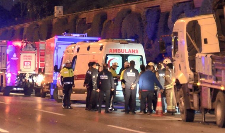 Maltepe’de alkollü sürücü yol bakım ekibinin arasına daldı: 4 ölü 1 yaralı