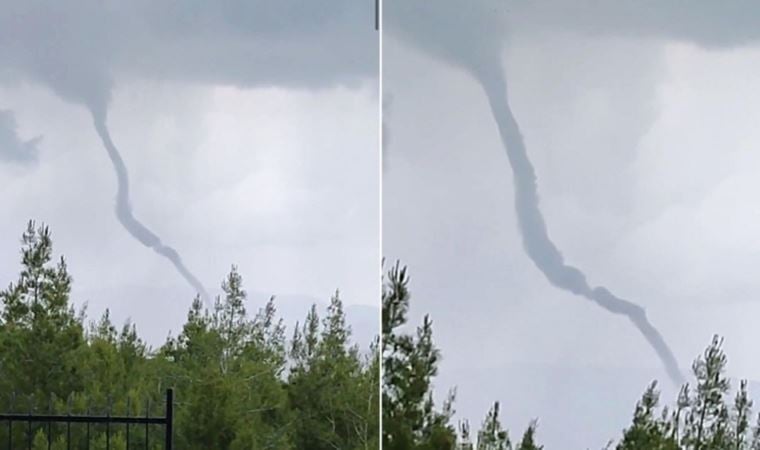 Muğla’da hortum paniği!