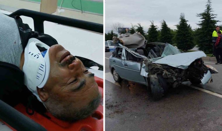 Oy kullanmak için memleketlerine giden ailenin aracı TIR’a çarptı: 1’i ağır 4 yaralı