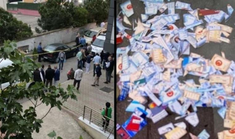 Pendik’te çöpte çok sayıda kesilmiş kimlik bulundu