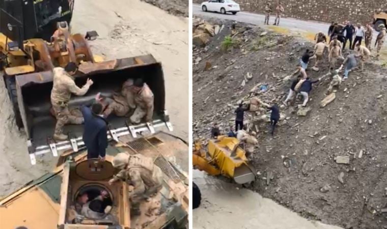 Son dakika… Hakkari’de askeri araç Zap suyuna uçtu: 9 asker hafif yaralı