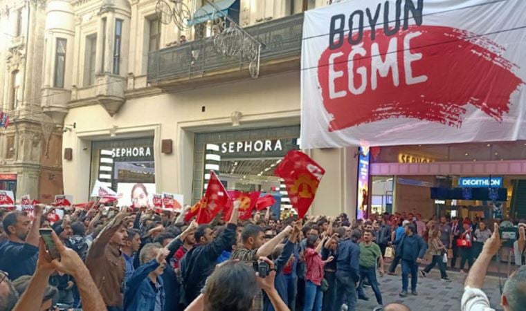 TKP Haziran Direnişi’nin 10. yılında Taksim’de: ‘Boyun eğme, memlekete sahip çık’