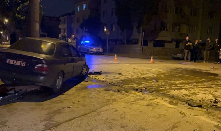 Bursa’da 16 yaşındaki çocuk araçla kaza yaptı: 4 yaralı