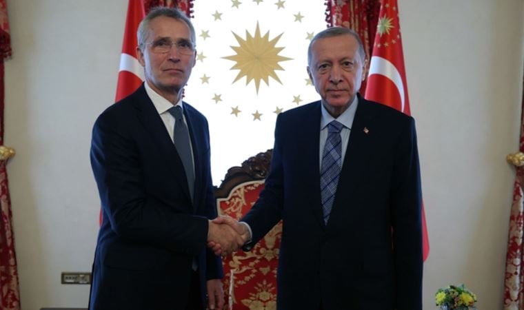 Erdoğan ve Stoltenberg görüşmesi sona erdi