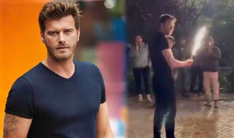 Kıvanç Tatlıtuğ’dan ‘meşaleli kutlama’ açıklaması