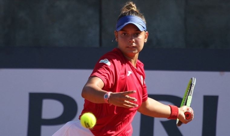 Melisa Ercan, Fransa Açık’ta genç çiftler kategorisinde ikinci tura yükseldi