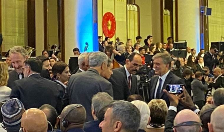 Saray’daki törende Abdullah Gül sürprizi