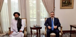 Bakan Fidan, Afganistan’daki Taliban geçici hükümetinin Başbakan Yardımcısı Vekili Birader ile görüştü