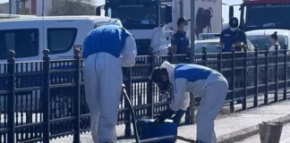 Pendik Marmara Hastanesi Önünde Kimyasal Tehlike